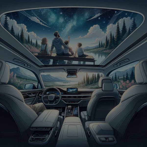 Quels sont les bénéfices de l'installation d'un toit panoramique dans une Audi Q7 pour les voyages en famille?